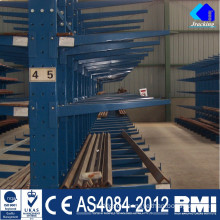 Warehouse Storage Light Duty Cantilever Rack For Plastic Tube Storage